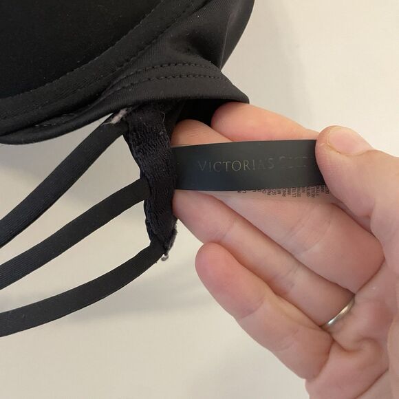 Victorias Secret Bombshell Bikini TOP Only Push Up 34B Y2K - Picture 3 of 5